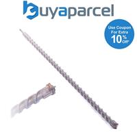 Vaunt SDS+ Plus Endurance Cross Tip Drill Bit 25mm x 1000mm 1M Long Masonary Bit
