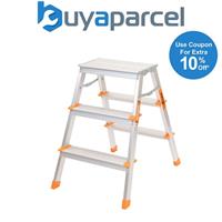 Vaunt 3 Tread Step Stool Mini Step Ladder Lightweight Step Up Platform V2002026