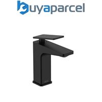 Bristan Delgado Eco Start Basin Mixer with Clicker Waste Black