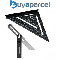 Faithfull Prestige Speed Square 180mm 7in Sliding Bevel 250mm 10in XMS24SQUARE