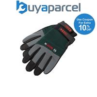 Bosch F016800292 Large L Gardening Garden Gloves Black Grey General Work