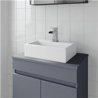 Countertop Basin White - 400 x 300mm Ceramic Bathroom Modern