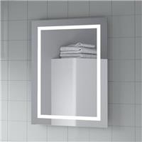 Niteo LED Bathroom Mirror - 700 x 500mm - Battery Operated Rectangle