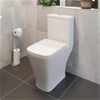 Ceramica Marseille Close Coupled Rimless Toilet & Soft Close Seat