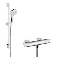 hansgrohe Crometta Ecostat Thermostatic Bar Mixer Shower - 27812400