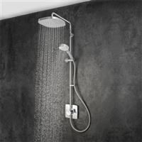 Mira Opero Dual Thermostatic Mixer Shower - Exposed with Adjustable & Fixed Head