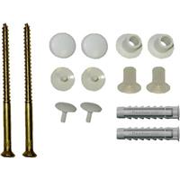 Essentials WC Pan To Floor Vertical Fixing Kit All Necessary Parts Included