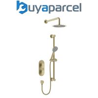 Bristan Frammento Concealed Dual Control Mixer Shower Pack - Brushed Brass