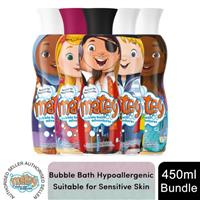 Matey Bubble Bath Hypoallergenic Suitable for Sensitive Skin, 5x450ml