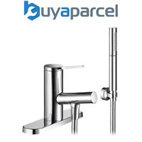 Mira Showers Evolve Bath Shower Mixer Tap Chrome + Shower Head + Hose 2.1816.005