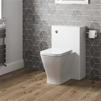 Concealed Cistern Unit & Marseille Toilet - 500mm Width Single Flush Modern