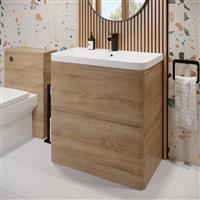 Floor Standing Bathroom Vanity Unit & Basin Sink Storage Furniture Cabinet 800mm