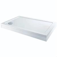Raised 1000 x 800mm Shower Tray with Waste Lightweight & Sturdy Bathroom