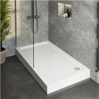 Raised 1200 x 800mm Shower Tray with Waste Lightweight & Sturdy Bathroom