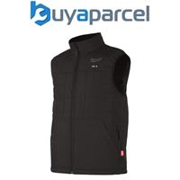 Milwaukee M12 XXL Heated Puffer Vest Gilet Black 12V M12HPVBL2 Washable BARE