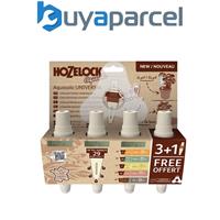 Hozelock 4xAquasolo Houseplant Universal Watering Ceramic Cones Medium 16in Pots