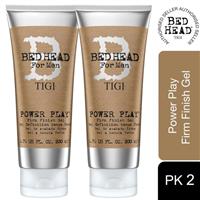 Bed Head for Men by TIGI Power Play Mens Hair Gel for Strong Hold 200ml, 2pk
