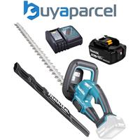 Makita DUH506RT 18V LXT BL Brushless Motor 60cm Hedge Trimmer 600mm 5ah Battery