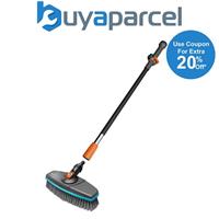 Gardena Cleansystem Brush Soft & 90cm Handle Large Delicate Cleaning Windows