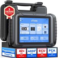XTOOL D8S All System OBD2 Scanner Diagnostic Bi-Directional Topology ECU Coding