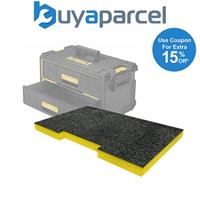Shadowfoam SFI-DTSYSD130Y DeWalt TOUGHSYSTEM Drawers Single Insert 30mm Yellow
