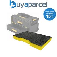 Shadowfoam SFI-DTSYSD150Y DeWalt TOUGHSYSTEM Drawers Single Insert 50mm Yellow