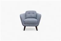 Arlo Armchair, Tonal Weave Steel