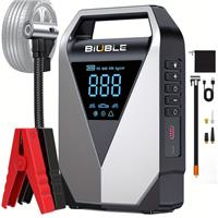 8000A Car Jump Starter Air Compressor Pack Booster USB LED Power Bank Battery