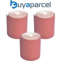 Vaunt x3 115mm x 10m 40G Sanding Rolls 1/2 1/3 1/4 Sanders Makita Dewalt Bosch