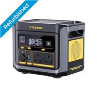 VTOMAN FlashSpeed 600 Portable Power Station 600W/499Wh Solar Generator Camping
