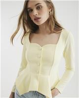 River Island Womens Yellow Poly/Elastane Mac Jacket Size L