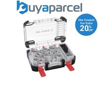 Bosch 2608594425 PRO Multi Material PC Plus Hole Saw Set, 14 Piece BPA608594425