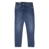 LEVI'S 512 BIG E Jeans Mens Blue Slim Tapered Stone Wash W30 L32