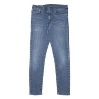 LEVI'S 512 BIG E Jeans Mens Blue Slim Tapered Stone Wash W31 L32