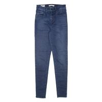 LEVI'S Mile High BIG E Womens Jeans Blue Slim Skinny W27 L30