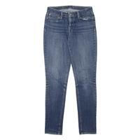 LEVI'S Womens Jeans Blue Slim Skinny Stone Wash W28 L32