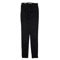 LEVI'S 721 BIG E High Rise Womens Jeans Black Slim Skinny W27 L34