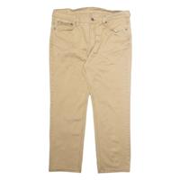 LEVI'S 541 Mens Trousers Beige Regular Tapered W38 L30
