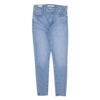 LEVI'S 720 High Rise BIG E Womens Jeans Blue Slim Skinny W27 L28