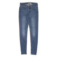 LEVI'S 710 Womens Jeans Blue Slim Skinny W27 L30