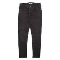 LEVI'S 711 Womens Jeans Grey Slim Skinny Stone Wash W27 L28