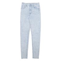 LEVI'S Womens Jeans Blue Slim Skinny Acid Wash W25 L30