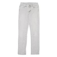 LEVI'S Demi Curve Womens Jeans Grey Regular Straight W28 L32