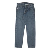 LEVI'S 521 Mens Jeans Blue Slim Tapered W30 L27