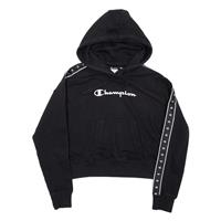 CHAMPION Cropped Womens Black Hoodie M - M Regular