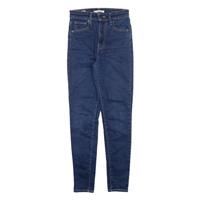 LEVI'S Mile High BIG E Womens Jeans Blue Slim Skinny W23 L27