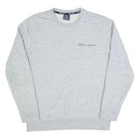 CHAMPION Mens Sweatshirt Grey L - L Regular