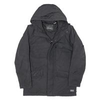 LEVI'S Mens Puffer Jacket Black Hooded S - S Regular