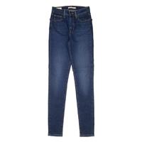 LEVI'S 721 High Rise Premium Womens Jeans Blue Slim Skinny Stone Wash W26 L32