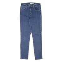 LEVI'S 721 High Rise Womens Jeans Blue Slim Skinny W25 L30